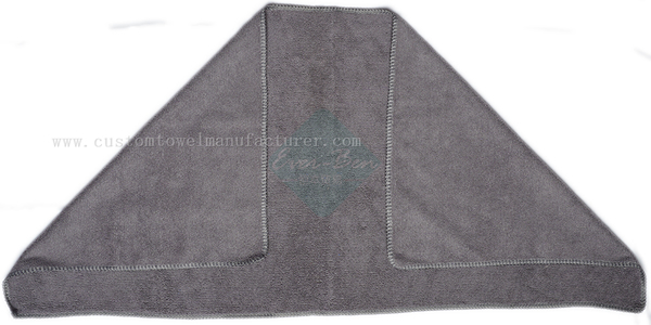 China face towels in bulk Supplier Custom Grey Clean Towels Gifs Manufacturer